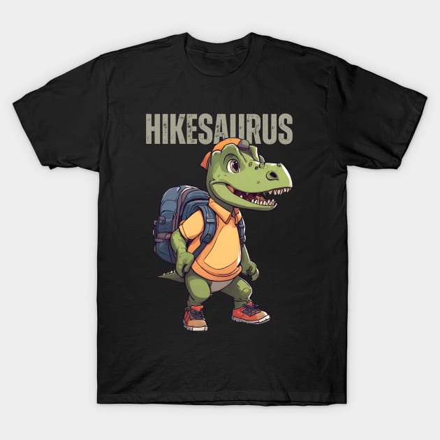 Hikesaurus T-Shirt by AM95